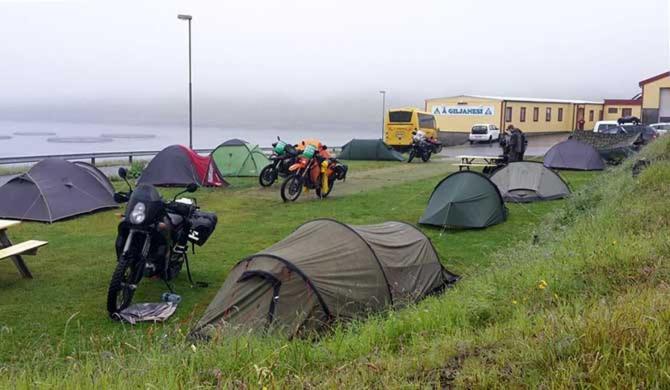 Giljanes Camping Sandavágur 外观 照片